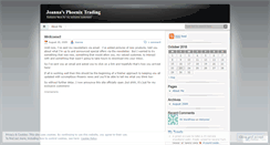 Desktop Screenshot of phoenixtrading.wordpress.com
