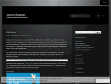 Tablet Screenshot of jeremyborgman.wordpress.com