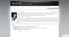 Desktop Screenshot of andvicente.wordpress.com