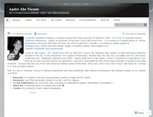 Tablet Screenshot of andvicente.wordpress.com