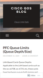 Mobile Screenshot of ciscoqos.wordpress.com