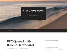 Tablet Screenshot of ciscoqos.wordpress.com