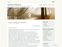 Tablet Screenshot of jojodu.wordpress.com