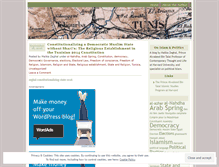 Tablet Screenshot of onislamandpolitics.wordpress.com