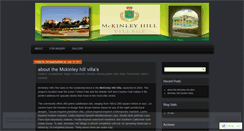 Desktop Screenshot of mckinleyhill.wordpress.com