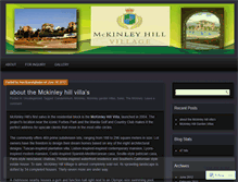 Tablet Screenshot of mckinleyhill.wordpress.com