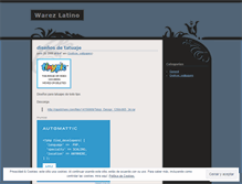 Tablet Screenshot of latinowarez.wordpress.com