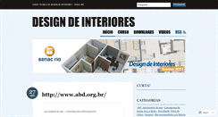 Desktop Screenshot of designdeinterioressenac.wordpress.com