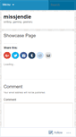 Mobile Screenshot of missjendie.wordpress.com
