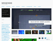 Tablet Screenshot of missjendie.wordpress.com