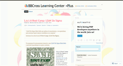 Desktop Screenshot of bbcrosslc.wordpress.com