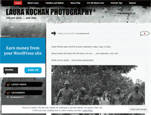 Tablet Screenshot of laurakochanphotography.wordpress.com