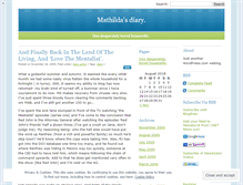 Tablet Screenshot of mathildasdiary.wordpress.com