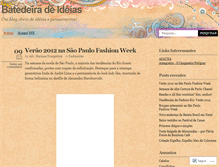 Tablet Screenshot of batedeiradeideias.wordpress.com