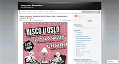 Desktop Screenshot of anonpromo.wordpress.com