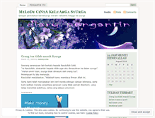 Tablet Screenshot of melodycinta.wordpress.com