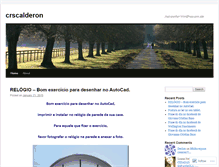 Tablet Screenshot of crscalderon.wordpress.com