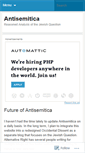 Mobile Screenshot of antisemitica.wordpress.com