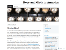 Tablet Screenshot of boysandgirlsinamerica.wordpress.com