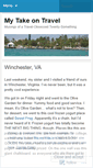 Mobile Screenshot of mytakeontravel.wordpress.com