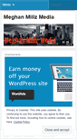 Mobile Screenshot of meghanmillz.wordpress.com