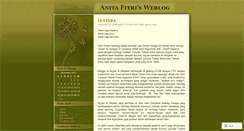 Desktop Screenshot of anitafi.wordpress.com