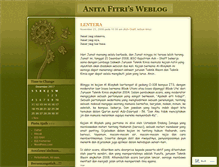 Tablet Screenshot of anitafi.wordpress.com