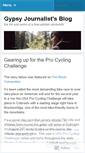 Mobile Screenshot of gypsyjournalist.wordpress.com