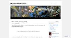 Desktop Screenshot of crossfitliving.wordpress.com