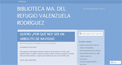 Desktop Screenshot of bibliotecasecundaria5.wordpress.com