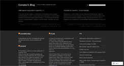Desktop Screenshot of conates.wordpress.com