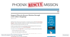 Desktop Screenshot of phoenixrescuemission.wordpress.com