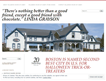 Tablet Screenshot of hilliardscandy.wordpress.com