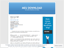 Tablet Screenshot of meudownload.wordpress.com
