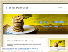 Tablet Screenshot of flipmypancakes.wordpress.com