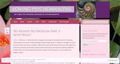 Desktop Screenshot of lovingpsychoanalysis.wordpress.com