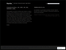 Tablet Screenshot of hanitomusica.wordpress.com