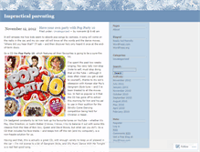 Tablet Screenshot of impracticalparenting.wordpress.com