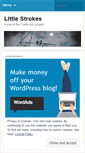 Mobile Screenshot of littlestrokes.wordpress.com