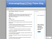 Tablet Screenshot of ansaraangelheart.wordpress.com