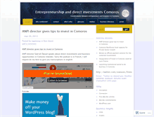 Tablet Screenshot of combiznet.wordpress.com