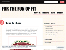 Tablet Screenshot of forthefunoffit.wordpress.com