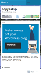 Mobile Screenshot of copyaskep.wordpress.com