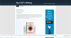 Desktop Screenshot of mau1107.wordpress.com