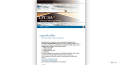 Desktop Screenshot of cpcsa.wordpress.com