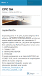 Mobile Screenshot of cpcsa.wordpress.com