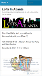 Mobile Screenshot of loftsinatlanta.wordpress.com