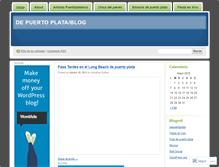 Tablet Screenshot of depuertoplata.wordpress.com