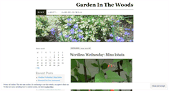 Desktop Screenshot of gardeninthewoods.wordpress.com