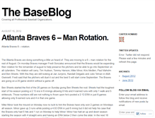 Tablet Screenshot of baseblogger01.wordpress.com